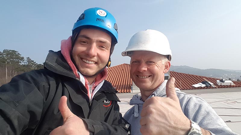 Nadstandardne strehe - objekt: Bolnišnica Sežana Nadstandardne strehe - objekt: Bolnišnica Sežana